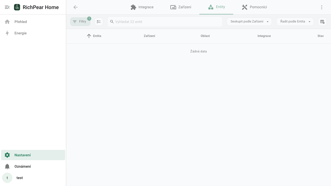 Entity device tracker v RichPear Home